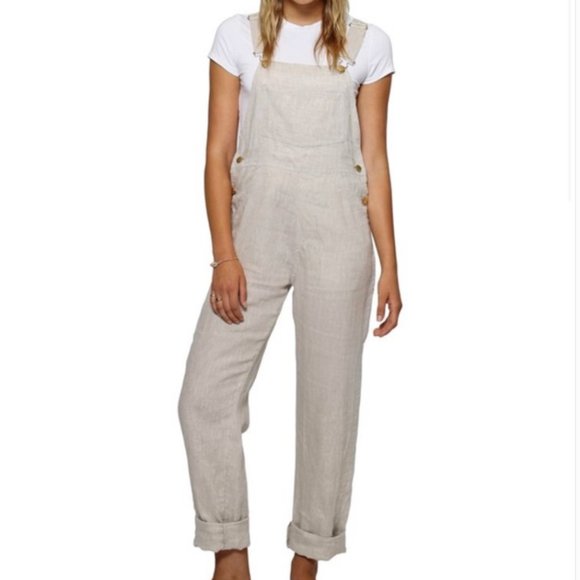 Jumpsuits | Weworewhat Linen Overalls 